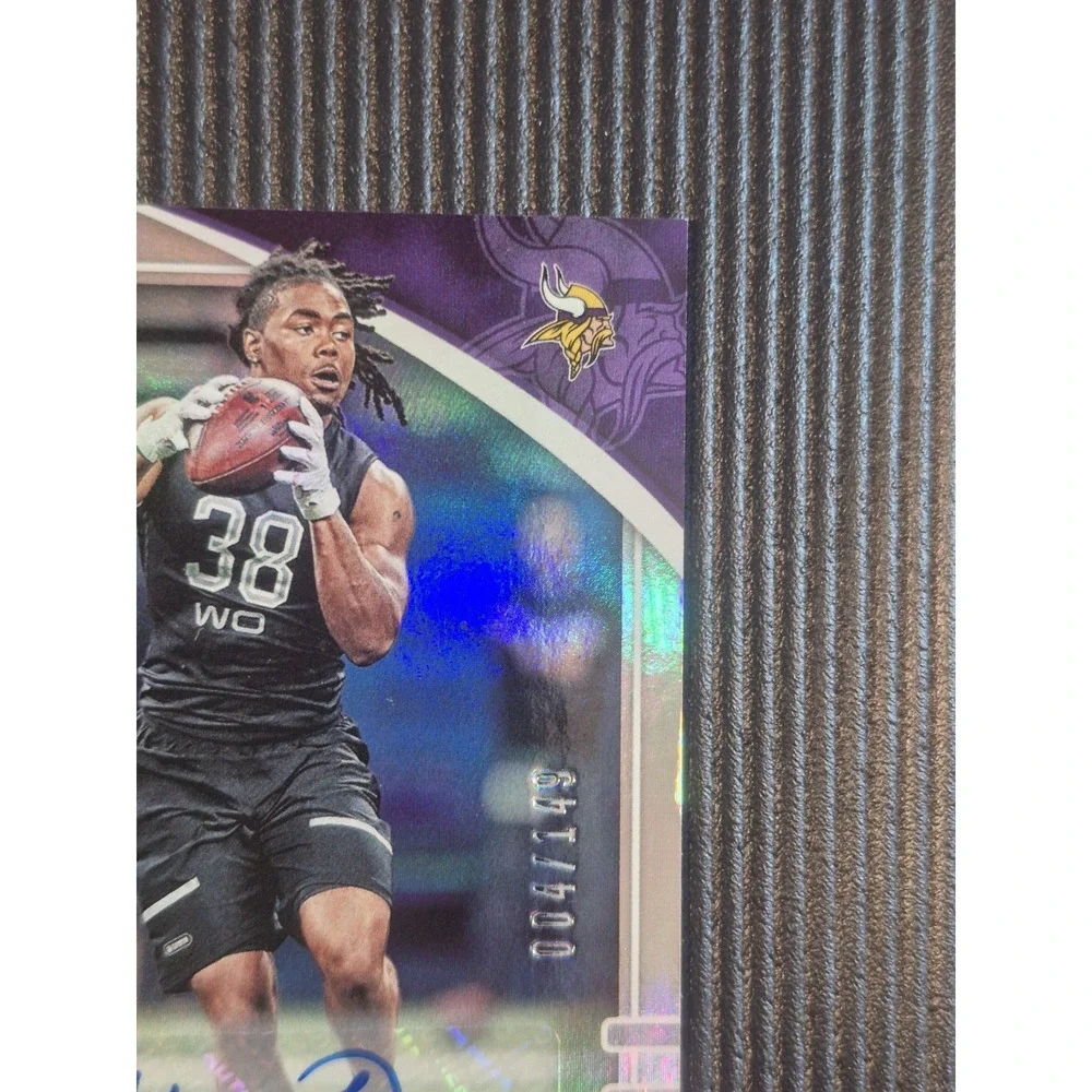 2020 Panini Absolute Rookie K.J.‎ Osborn #169 Spectrum Signatures /149 (AU, RC)